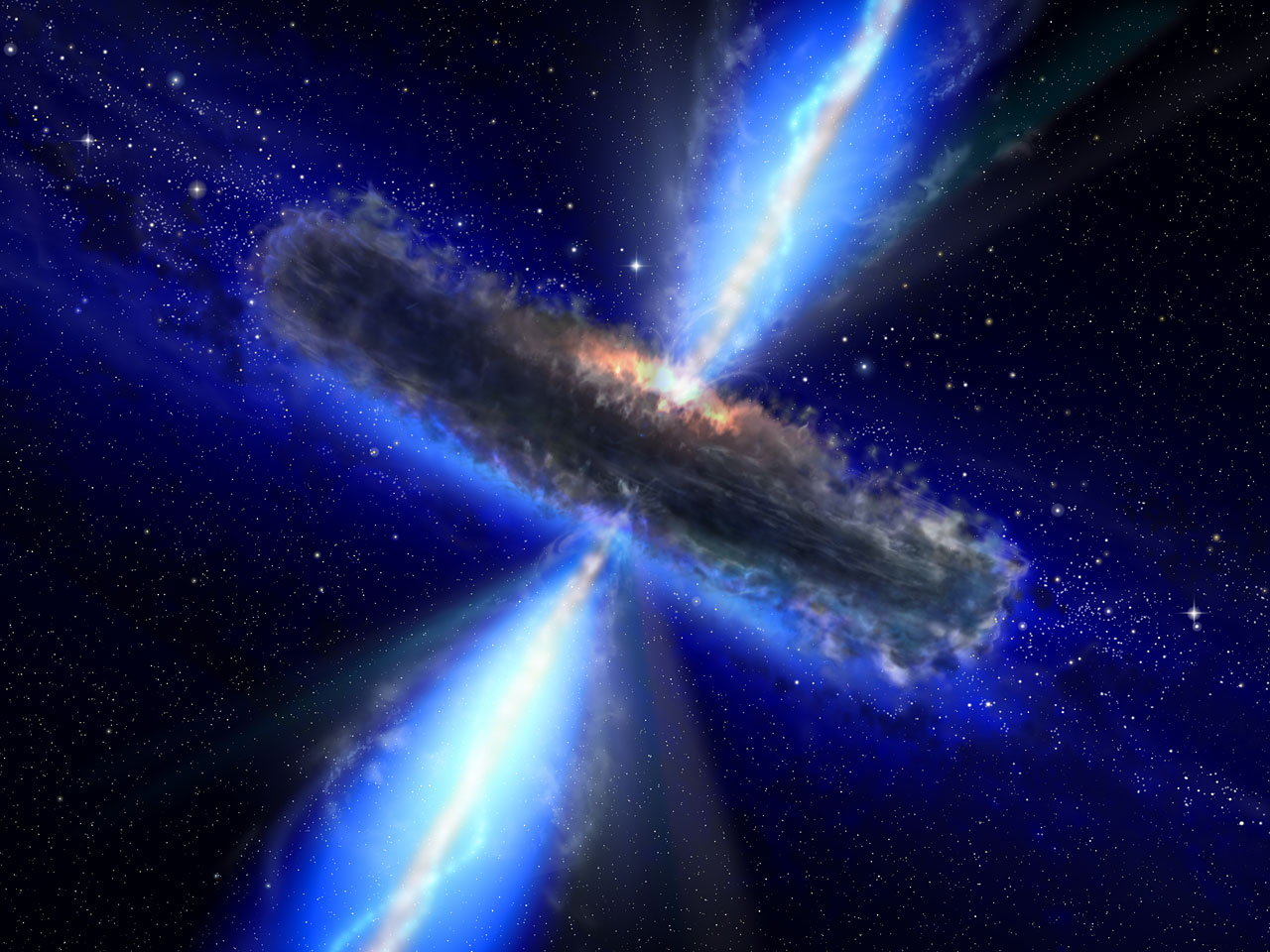 A “cosmic microscope” reveals the origin of galactic winds produced by supermassive black holes