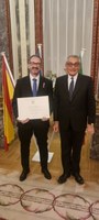 Adriano Ghedina insignito dell'onorificenza dell'Ordine della Stella d'Italia