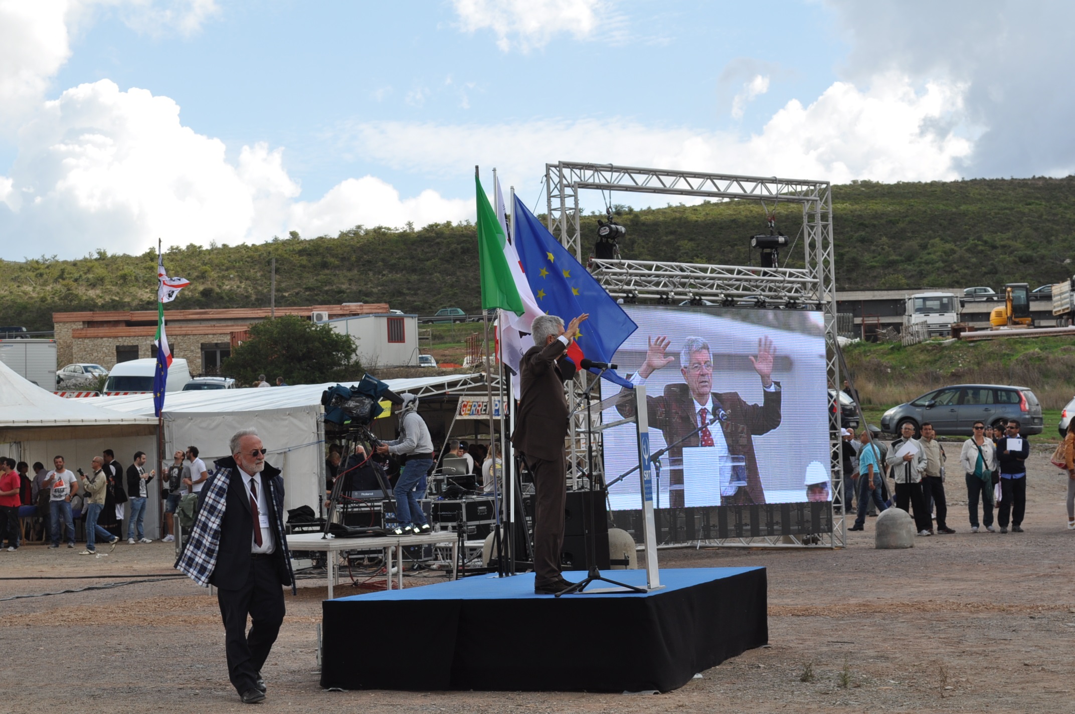 Il messaggio del Presidente Napolitano per l'Inaugurazione del Sardinia Radio Telescope