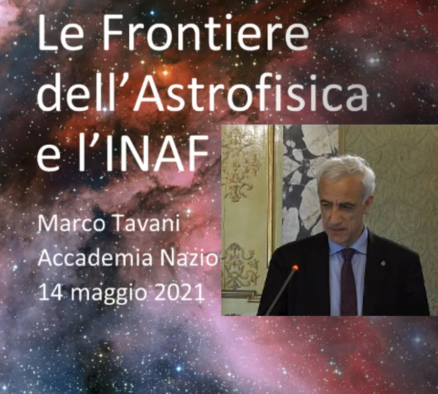 Le frontiere dell'astrofisica e l'INAF