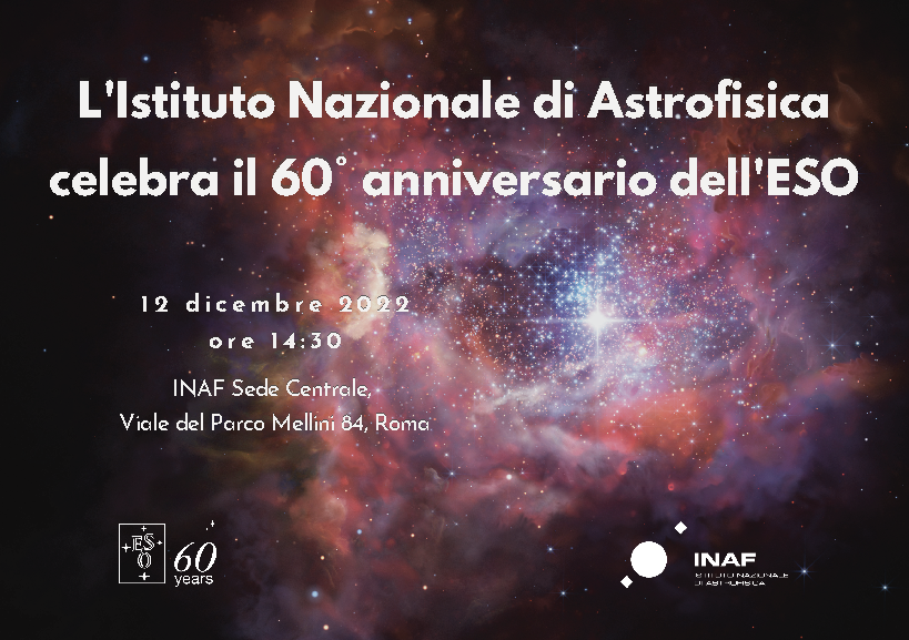 L'INAF celebra il 60° anniversario dell'ESO