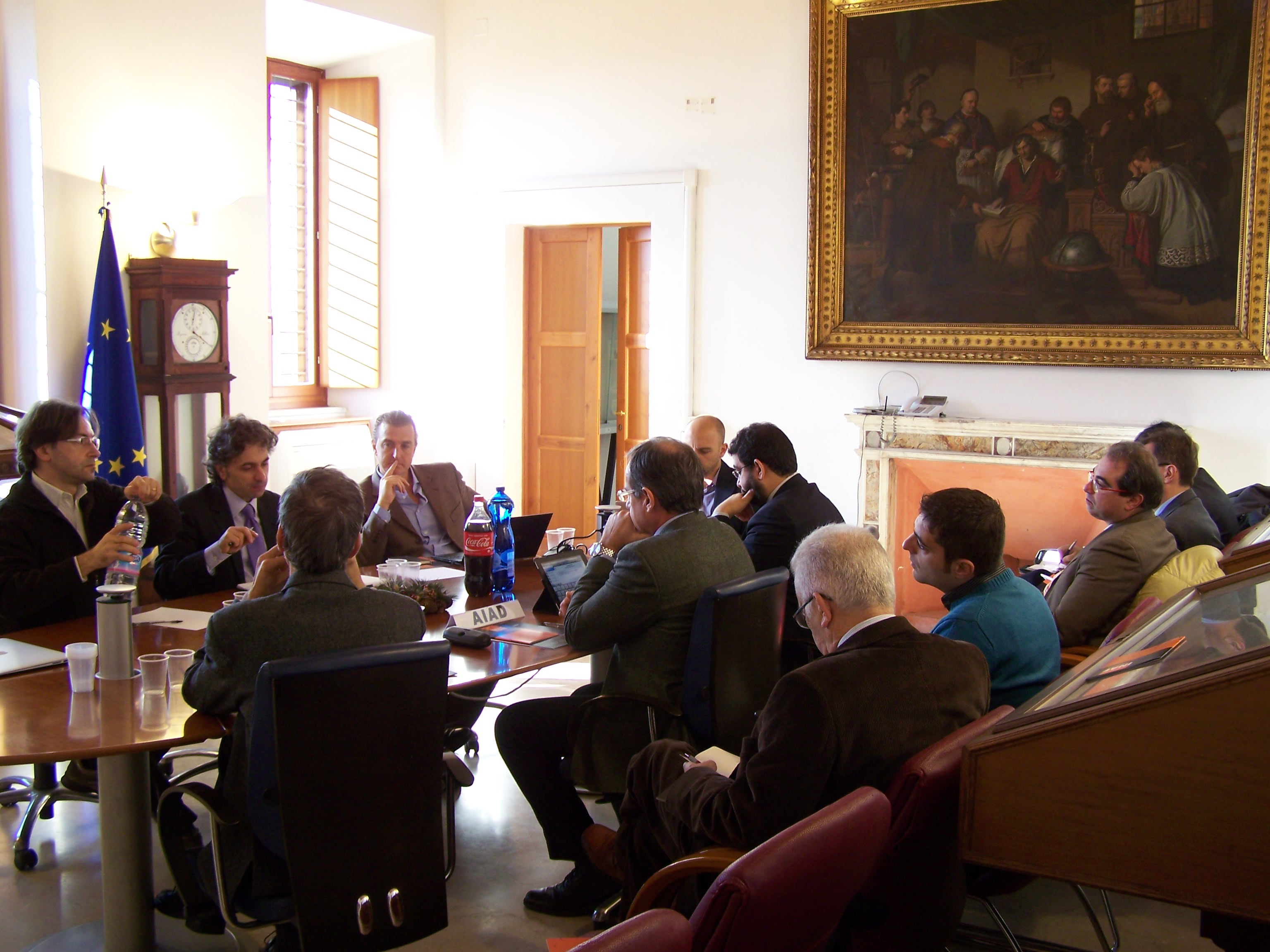 Riunione informativa con le Associazioni di categoria degli Industriali del settore Spazio