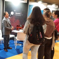 Space Meetings Veneto, lo stand INAF fa il pieno 