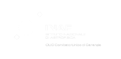 Logo INAF CUG bianco